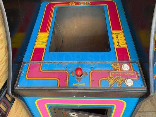 1981 Midway Ms. Pac-Man Upright Arcade Machine Image