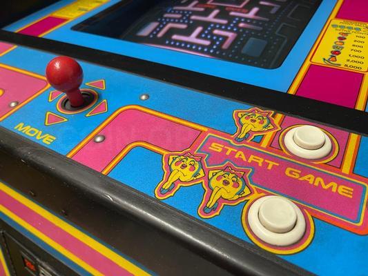 1981 Midway Ms. Pac-Man Upright Arcade Machine Image