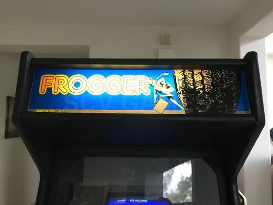 1981 Sega Frogger Upright Arcade Machine Image