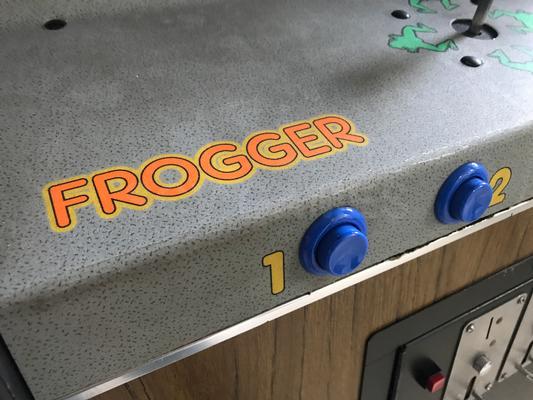 1981 Sega Frogger Upright Arcade Machine Image