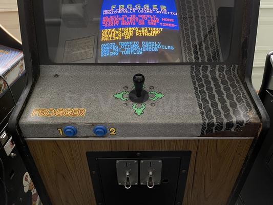 1981 Sega Frogger Upright Arcade Machine Image