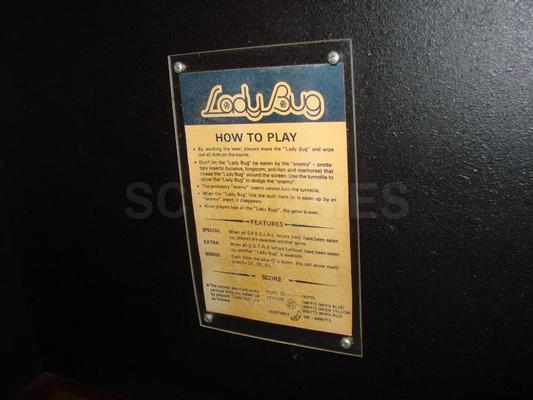 1981 Universal Lady Bug Upright Video Arcade Machine Image