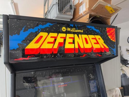 1981 Williams Defender Upright Arcade Machine Image