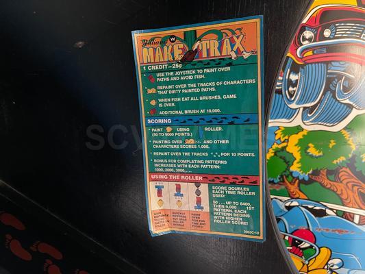 1981 Williams Make Trax Cabaret Arcade Machine Image