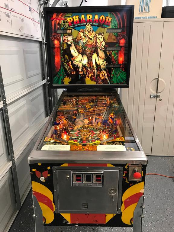 1981 Williams Pharaoh Pinball Machine