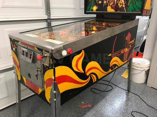 1981 Williams Pharaoh Pinball Machine Image