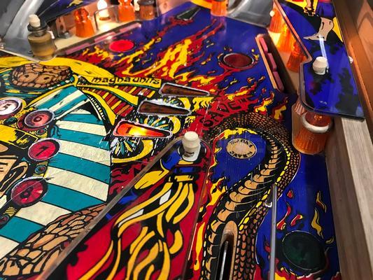 1981 Williams Pharaoh Pinball Machine Image