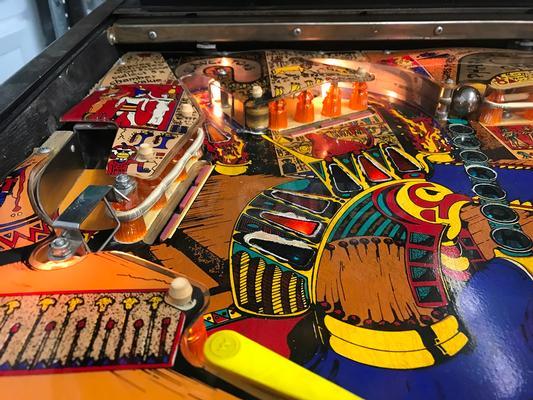 1981 Williams Pharaoh Pinball Machine Image