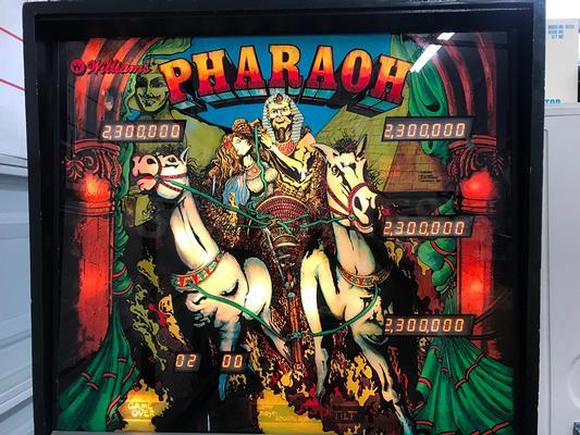 1981 Williams Pharaoh Pinball Machine Image