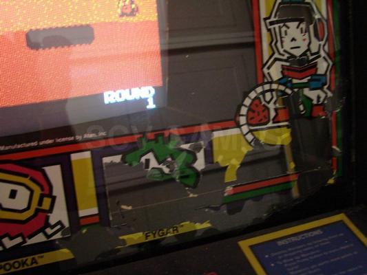 1982 Atari Dig Dug Upright Arcade Machine Image