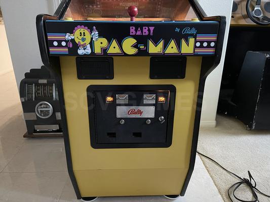 1982 Bally Midway Baby Pac-Man Arcade Machine Image