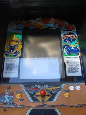 1982 Midway Bump 'n Jump Upright Arcade Game Image