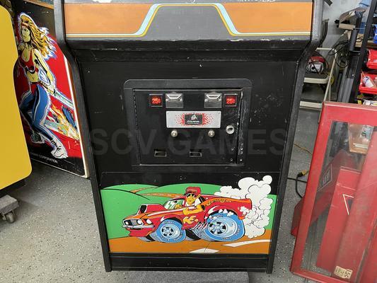 1982 Midway Bump 'n Jump Upright Arcade Machine Image