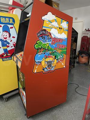 1982 Midway Bump 'n Jump Upright Arcade Machine Image