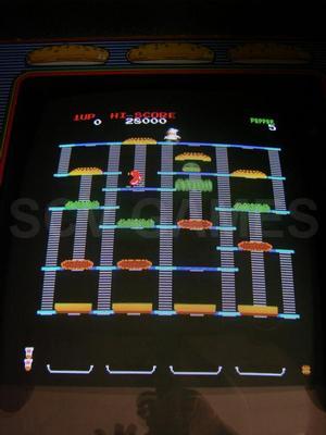 1982 Midway BurgerTime Upright Arcade Machine Image