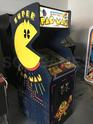 1982 Midway Super Pac-Man Upright Arcade Machine Image