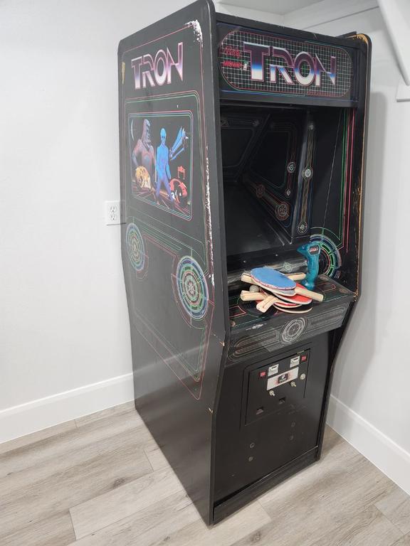 1982 Midway Tron Upright Arcade Machine