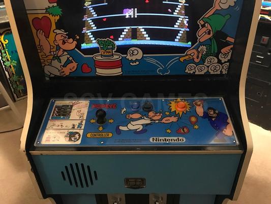 1982 Nintendo Popeye Upright Arcade Video Machine Image