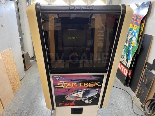 1982 Sega Star Trek Environmental Cockpit Arcade Machine Image