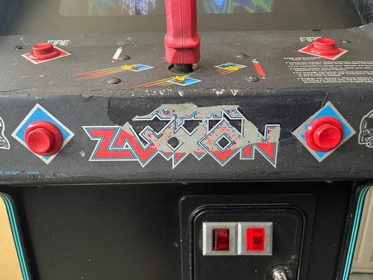 1982 Sega Super Zaxxon Cabaret Arcade Machine Image