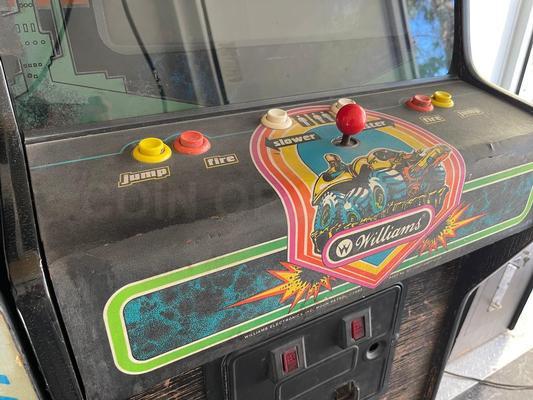 1982 Williams Moon Patrol Upright Arcade Machine Image