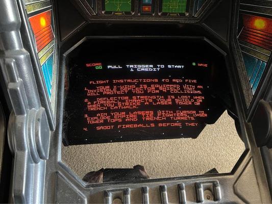 1983 Atari Star Wars Upright Arcade Machine Image