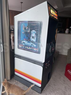 1983 Bally Midway Spy Hunter Upright Arcade Video Machine Image