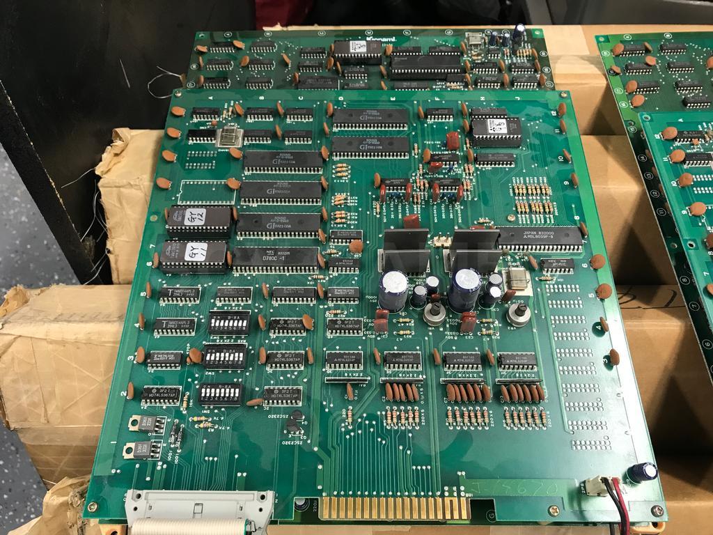 1983 Konami Gyruss Board Set - Working