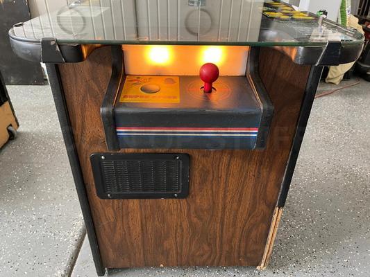 1983 Midway Jr. Pac-Man Cocktail Arcade Machine Image