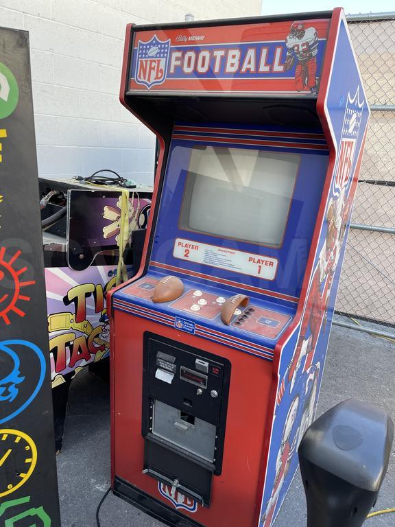 1983 Midway NFL Football Upright Arcade Machine