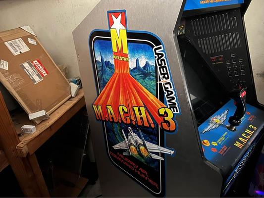 1983 Mylstar MACH 3 Upright Arcade Machine Image