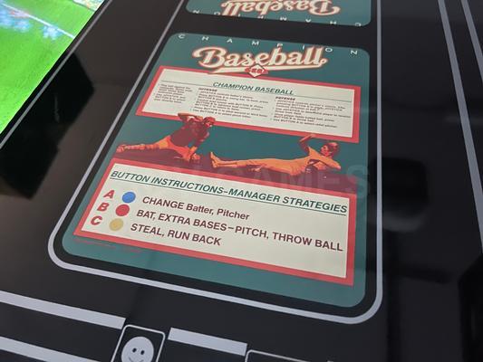 1983 Sega Champion Baseball Cocktail Arcade Machine Image