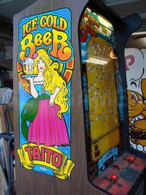 1983 Taito Ice Cold Beer Upright Arcade Game Image