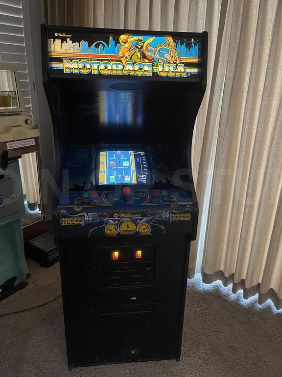 1983 Williams MotoRace USA Upright Arcade Machine