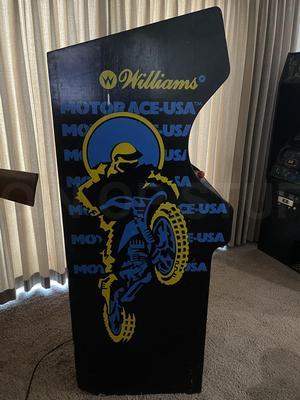 1983 Williams MotoRace USA Upright Arcade Machine Image