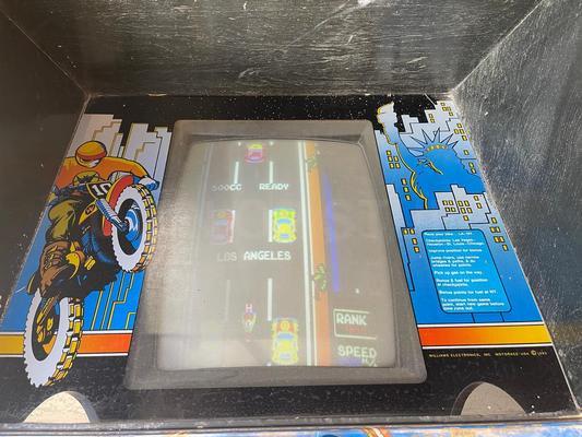 1983 Williams MotoRace USA Upright Arcade Machine Image