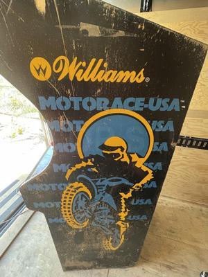 1983 Williams MotoRace USA Upright Arcade Machine Image