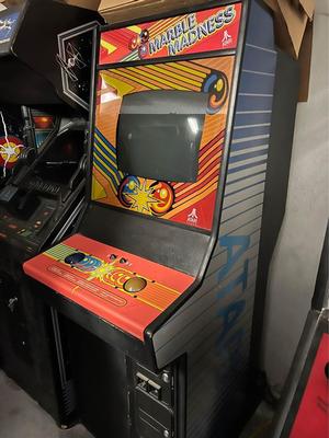 1984 Atari Marble Madness Upright Arcade Machine Image