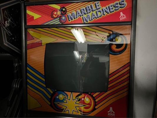 1984 Atari Marble Madness Upright Arcade Machine Image