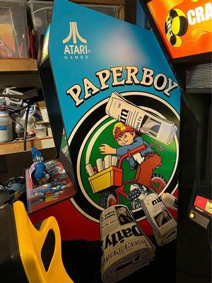 1984 Atari Paperboy Upright Arcade Machine Image