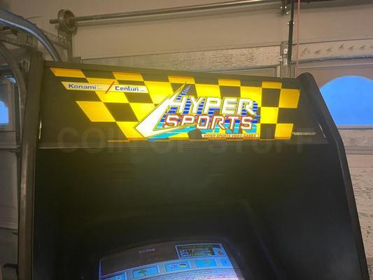 1984 Konami Hyper Sports Upright Arcade Machine Image