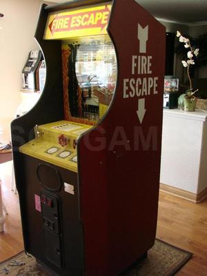 1984 MTG Fire Escape Upright Arcade Machine Image