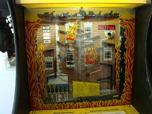 1984 MTG Fire Escape Upright Arcade Machine Image