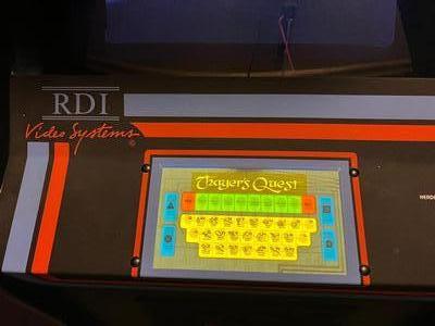 1984 RDI Thayer's Quest Upright Arcade Machine Image