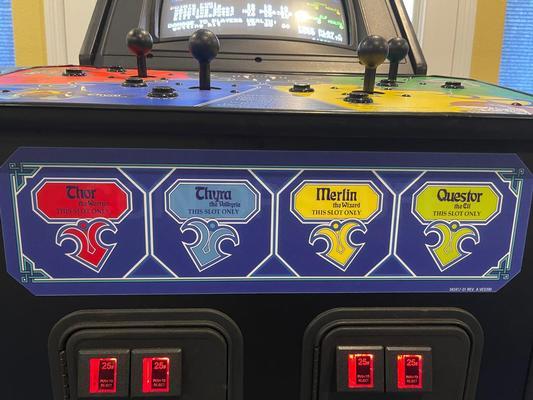 1985 Atari Gauntlet Upright Arcade Machine Image