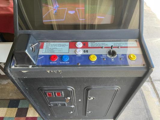 1985 Cinematronics World Series The Season Baseball Upright Arcade Machine Image