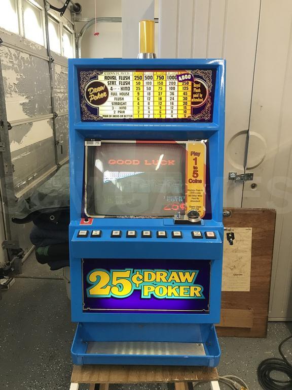 1985 Sircoma Draw Poker Video Machine from the Rio Hotel Casino