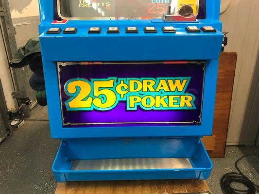 1985 Sircoma Draw Poker Video Machine from the Rio Hotel Casino Image