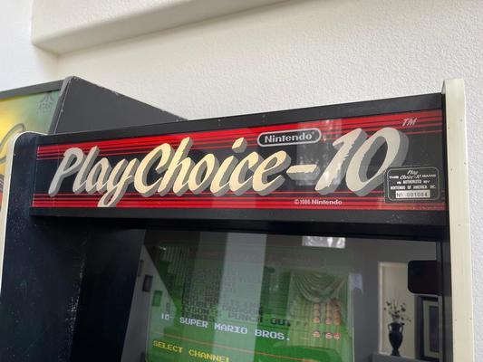 1986 Nintendo PlayChoice 10 Upright Arcade Machine Image