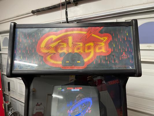 1987 Atari Namco Galaga 88 Upright Arcade Machine Image